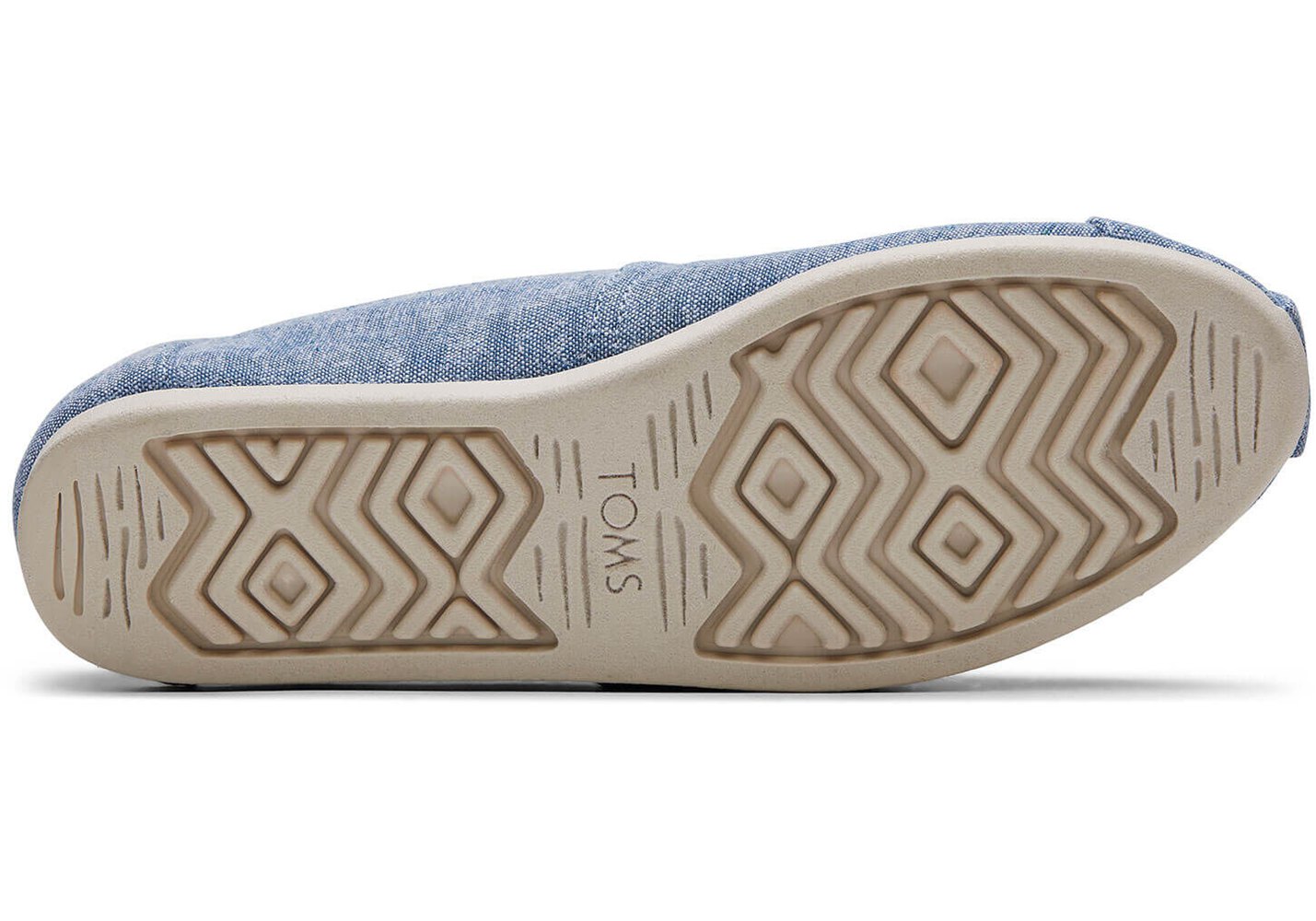 Toms Espadryle Damskie Niebieskie - Alpargata Slub Chambray - 81YJSMZLT